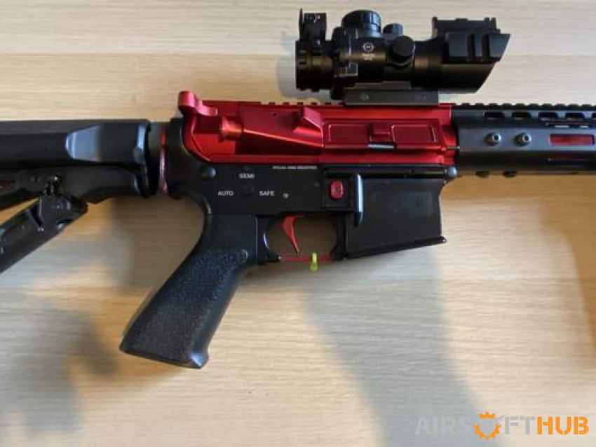 Specna Arms SA-V30-M Red edit - Used airsoft equipment