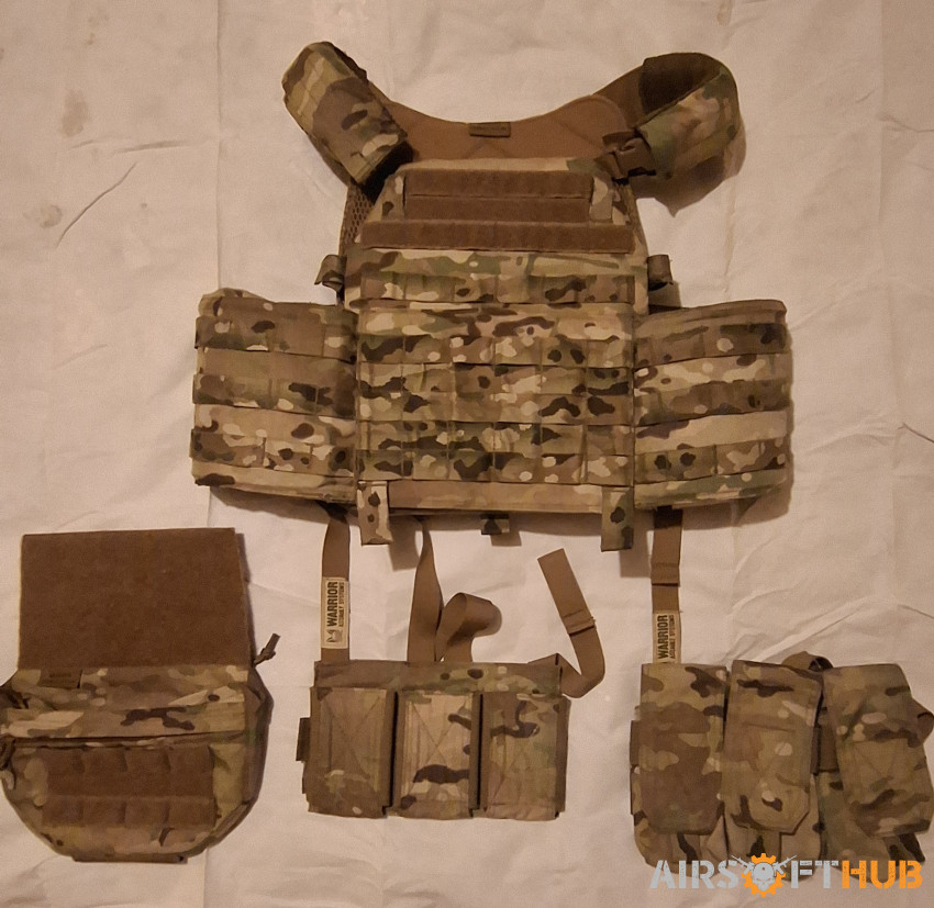 Genuine Warrior Plate Carrier - Used airsoft equipment