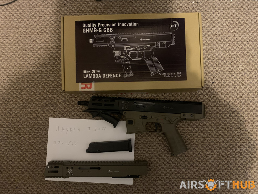 ghm9 glock version upgraded - Used airsoft equipment