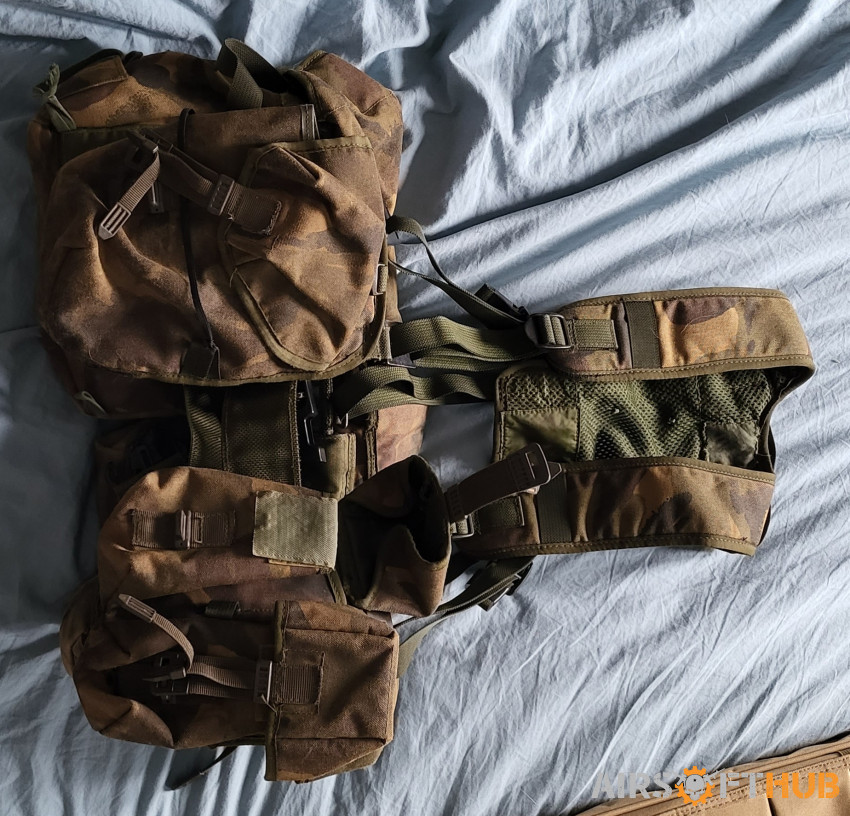 British army webbing - Used airsoft equipment