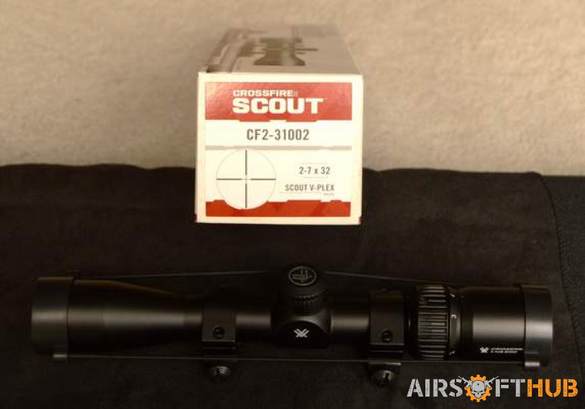 Vortex Crossfire II Scout - Used airsoft equipment