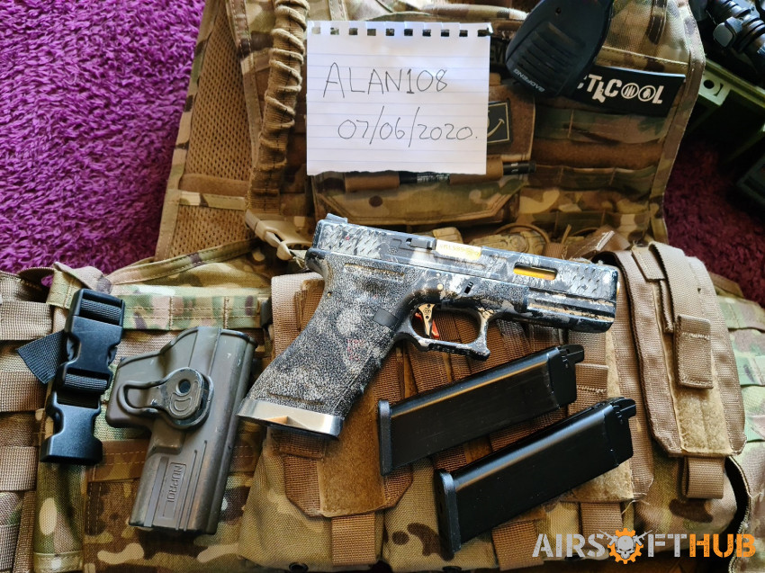 WE Custom Glock - Used airsoft equipment