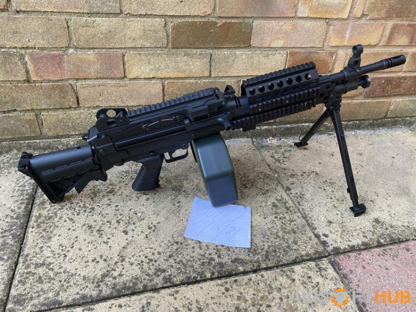 Specna Arms M249 Mk46 LMG - Used airsoft equipment