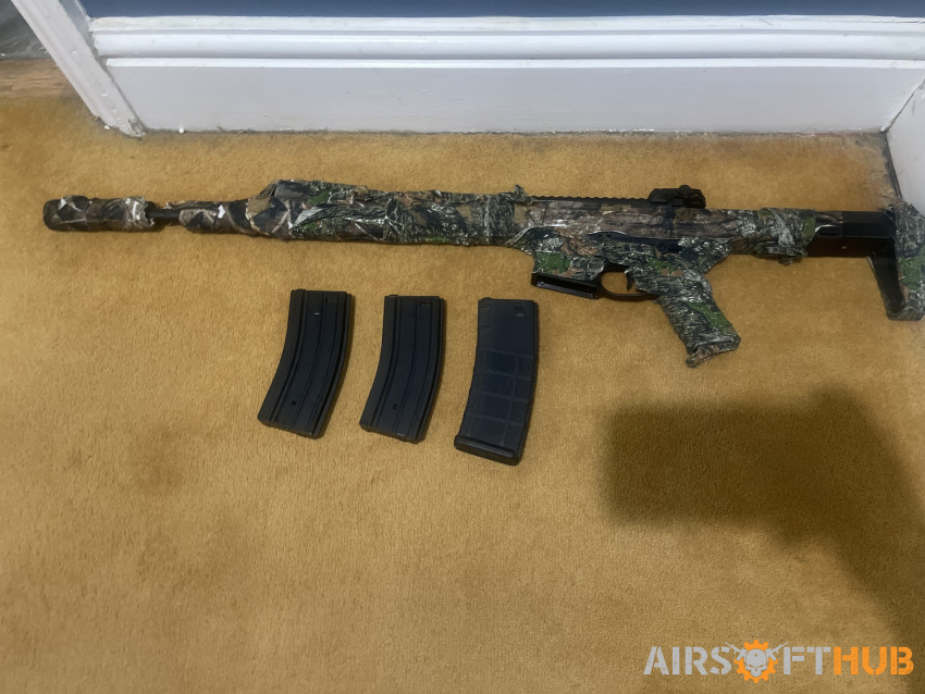 Double eagle m904 R aeg(w Mags - Used airsoft equipment