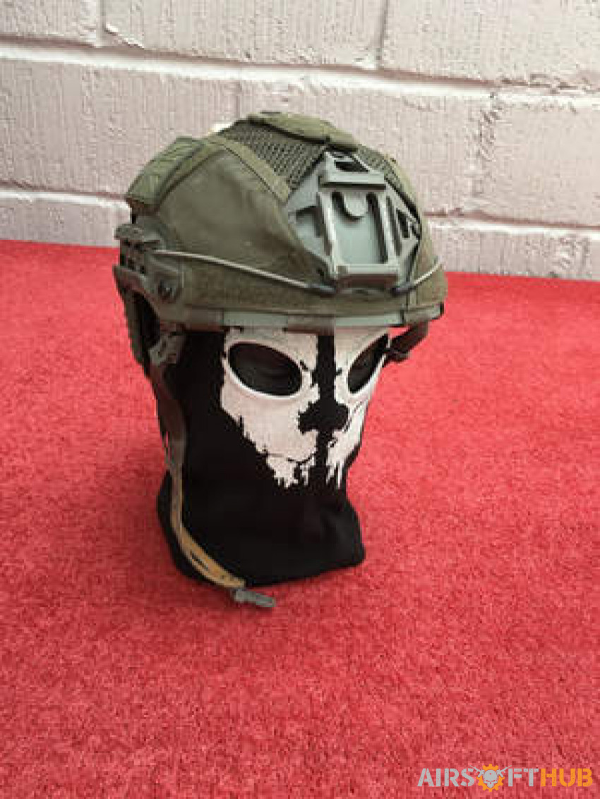 Caiman helmet Agilite cover - Used airsoft equipment