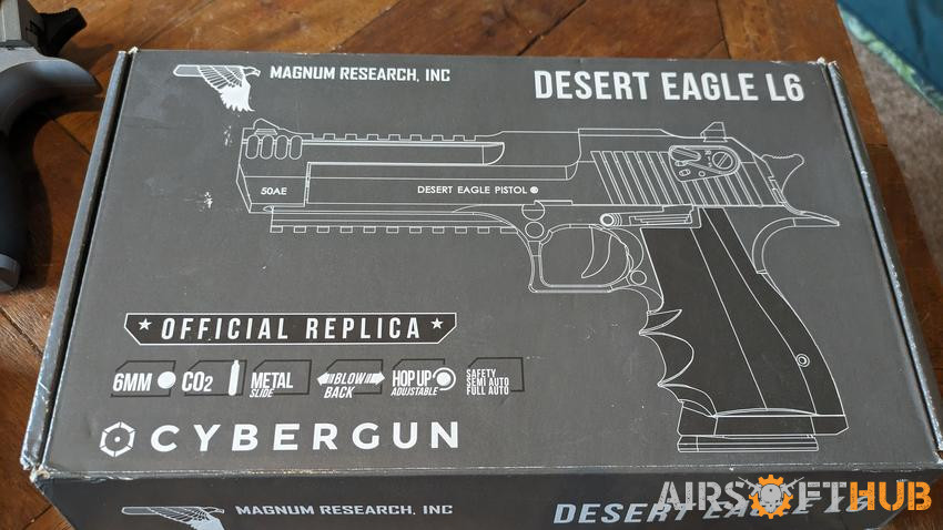 Cybergun Desert Eagle L6 - Used airsoft equipment