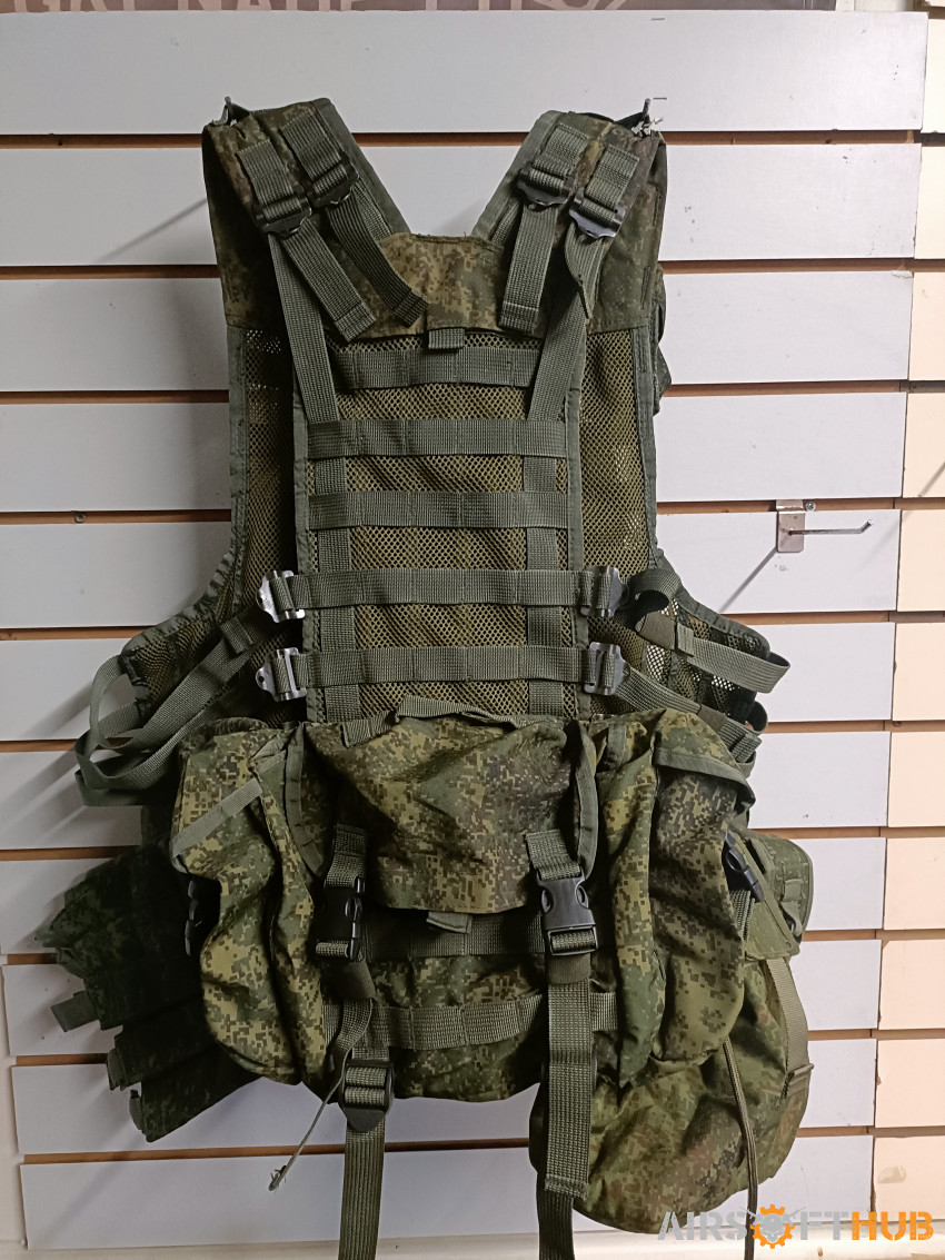 Rare ZHTM 6SH117 Russian vest - Used airsoft equipment