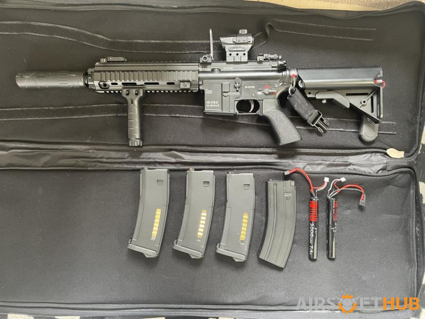 HK416 Devgru Airsoft Rifle - Airsoft Hub Buy & Sell Used Airsoft ...