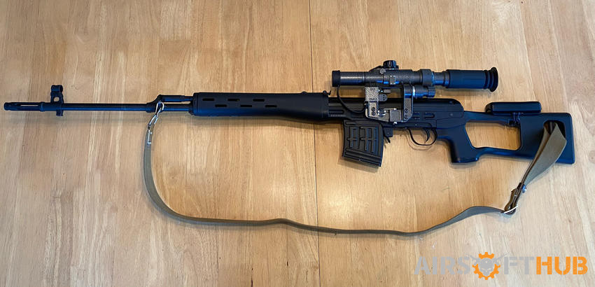 King Arms Dragunov SVD - Used airsoft equipment