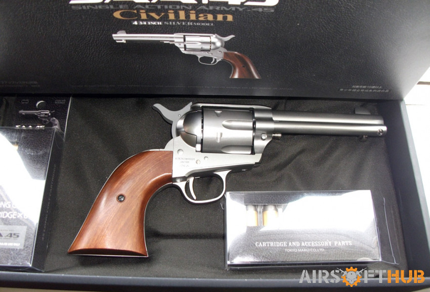 Tokyo Marui SAA .45 revolver - Used airsoft equipment