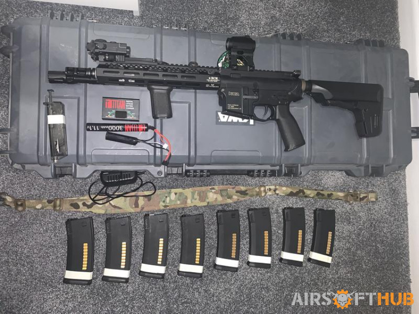 KWA Ronin T10 ERG+ accessories - Used airsoft equipment