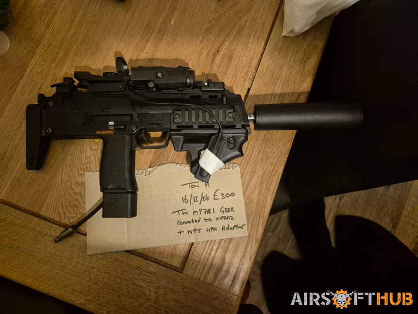 TM mp7a2 gbbr - Used airsoft equipment