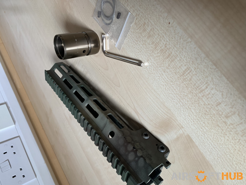 Angrygun 10.5” URGI rail - Used airsoft equipment