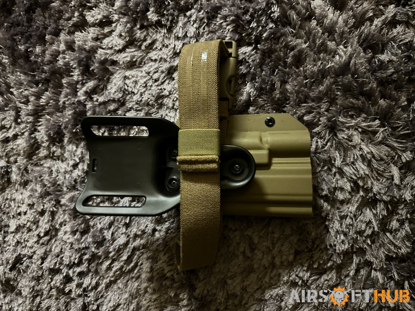 KWA T10 SE GATE TITAN + Pistol - Used airsoft equipment