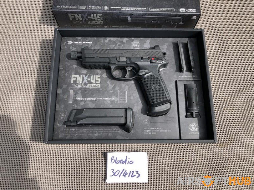 Tokyo Marui FNX 45 Tactical - Used airsoft equipment