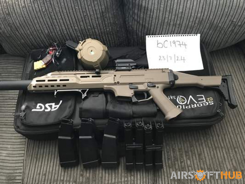 SCORPION EVO BET - Used airsoft equipment