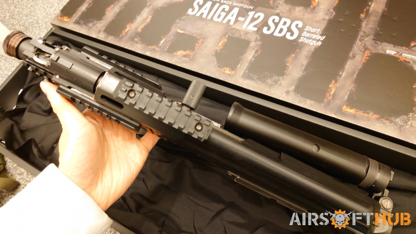 TM Saiga 12 SBS GBB - Used airsoft equipment