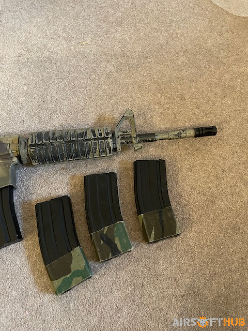 G&G m4a1 camo - Used airsoft equipment