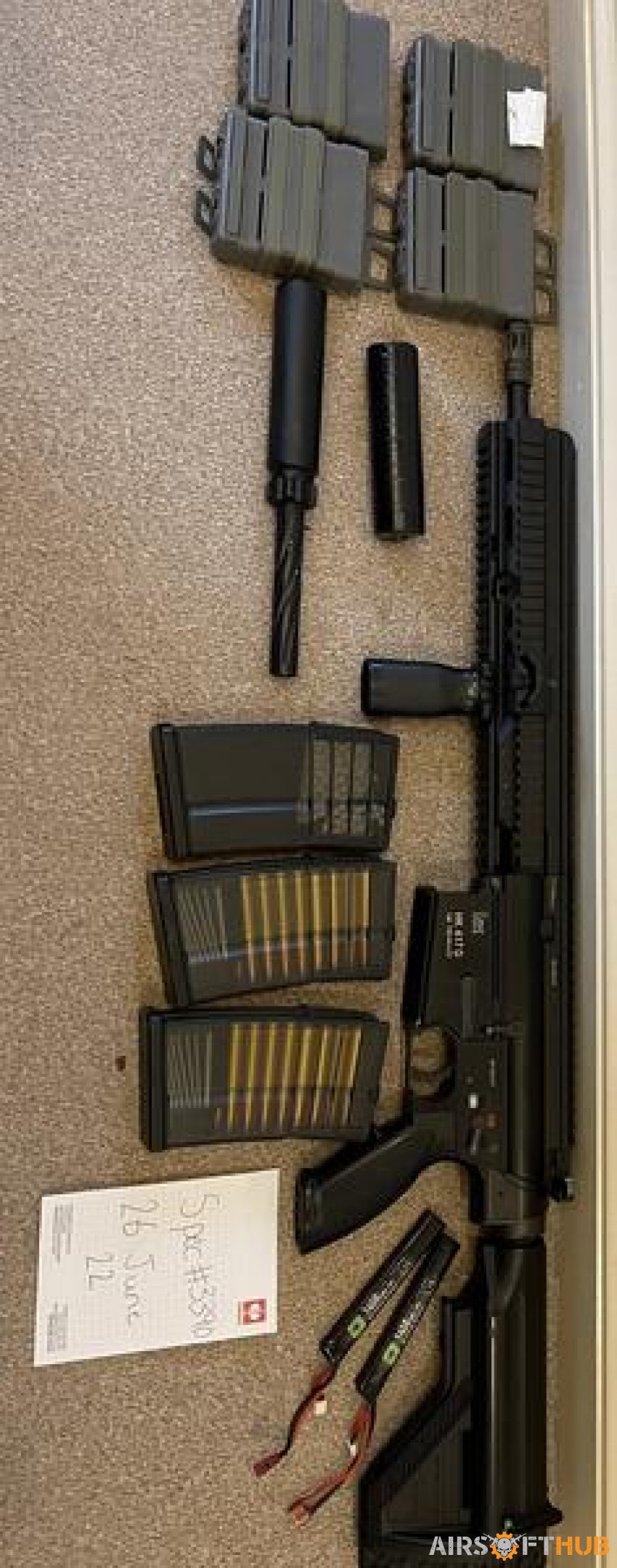 TM HK417 - Used airsoft equipment