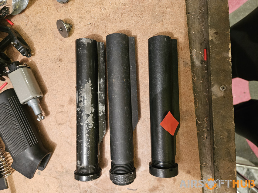 Stock tubes - Used airsoft equipment