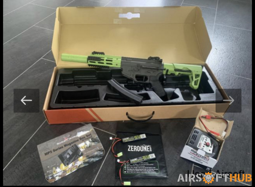 Kings Arms PDW SBR SD two tone - Used airsoft equipment