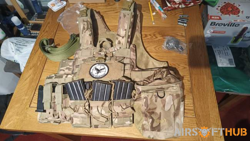 Full Airsoft Gear - Used airsoft equipment