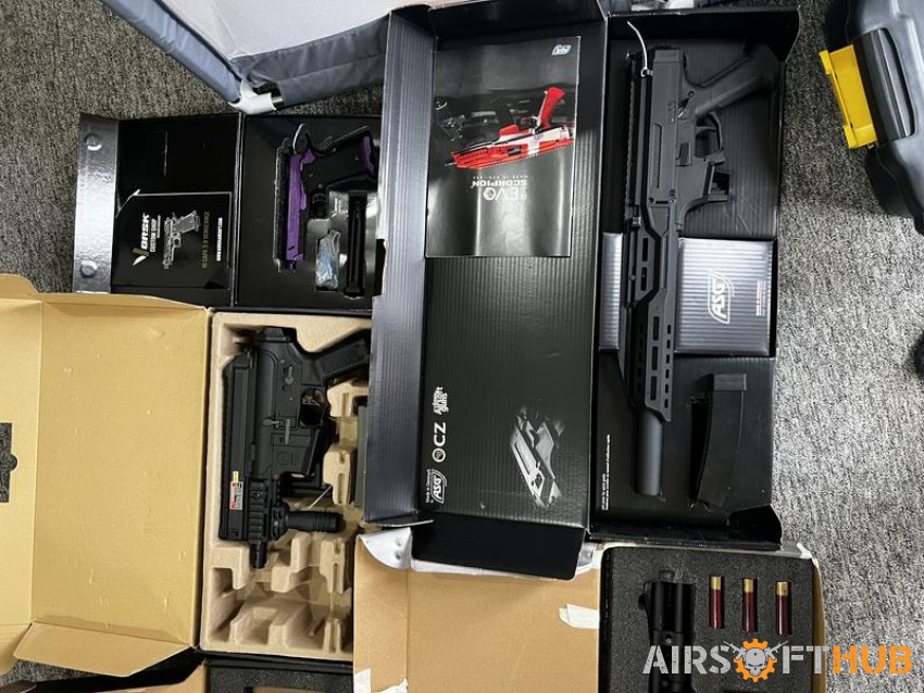 Everything must go !! - Used airsoft equipment