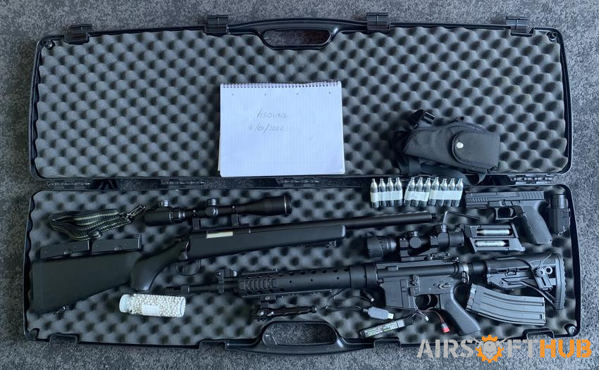 Joblot, Job lot, Bundle - Used airsoft equipment