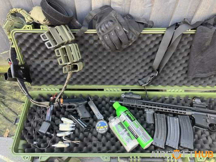 RIFS, cases and kit - Used airsoft equipment