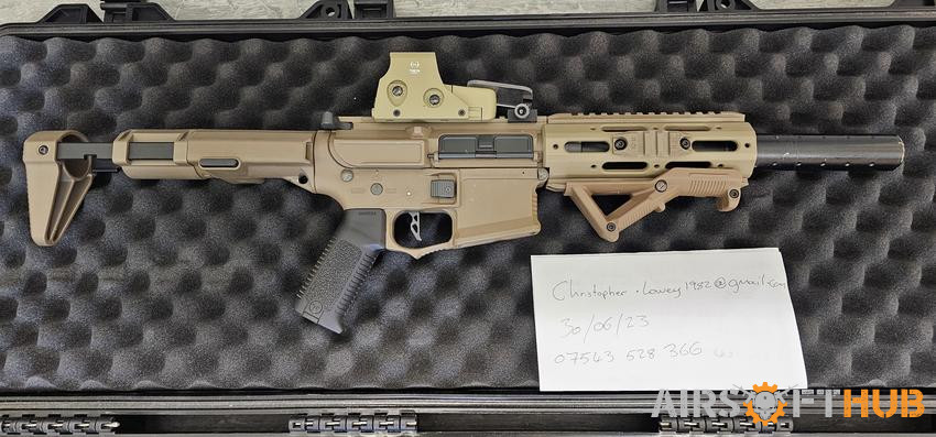 Ares Amoeba Honey Badger AM014 - Used airsoft equipment