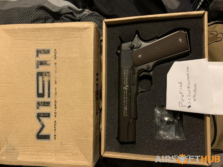 M1911 - Used airsoft equipment