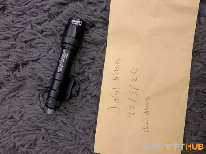 Surefire torch - Used airsoft equipment