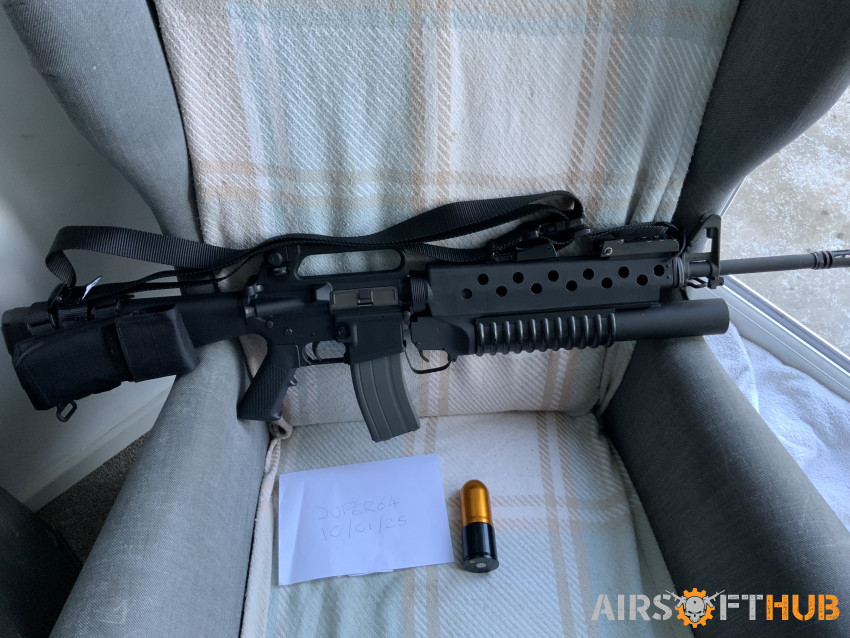 VFC M16A2 & G&P M203 - Used airsoft equipment