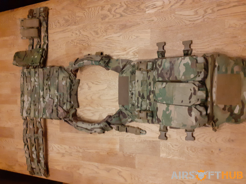 Warrior rcp plate carrier - Used airsoft equipment