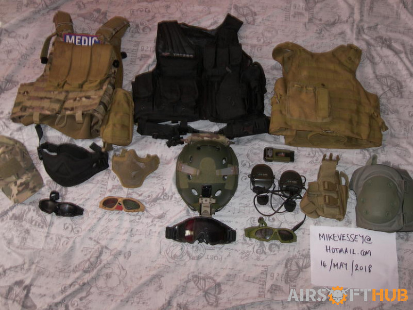 Full Airsoft kit - Used airsoft equipment