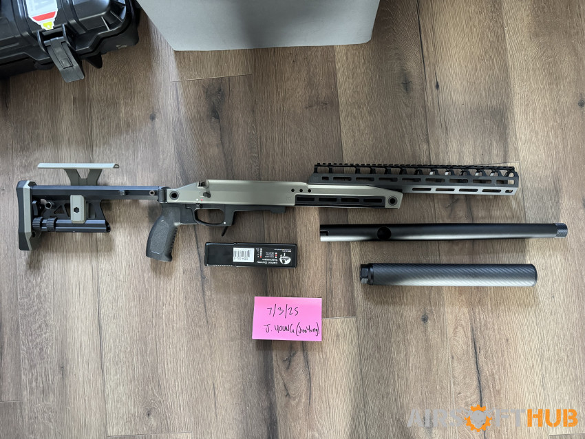 TAC41 A stock + extras - Used airsoft equipment