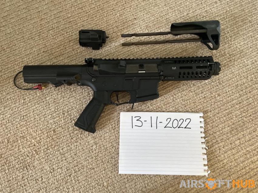 G&G Black ARP9 - Used airsoft equipment