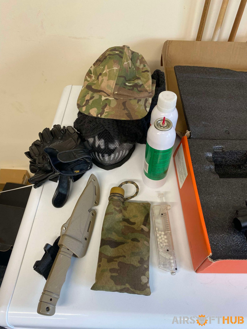 golden eagle 870 gas all kit - Used airsoft equipment