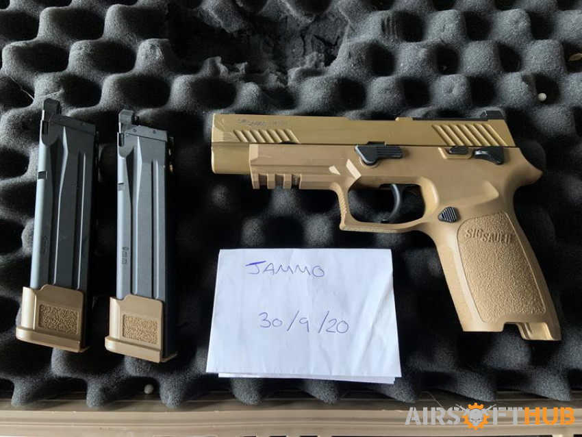 Sig Sauer P320 M17 - Used airsoft equipment