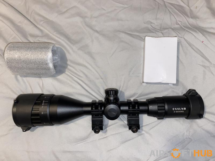 Rifle scope - Used airsoft equipment