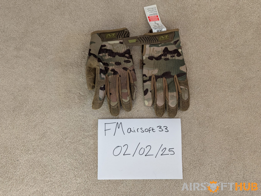 Brand New Mechanix Gloves - Used airsoft equipment