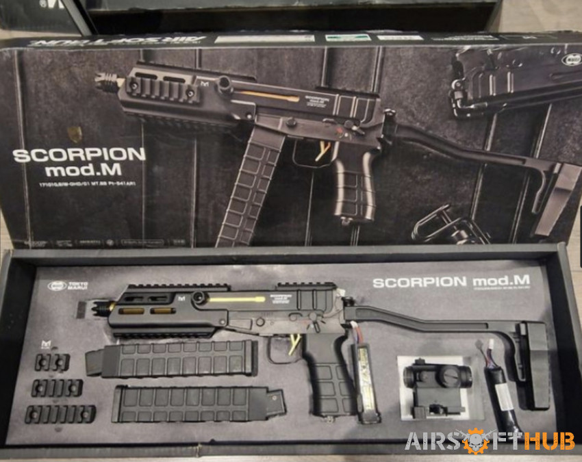 Tokyo Marui scorpion Mod.M - Used airsoft equipment