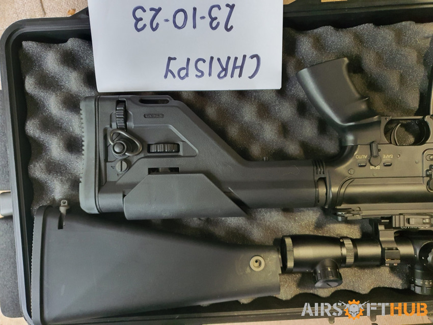 DMR's -  Umarex HK417d , SR15 - Used airsoft equipment