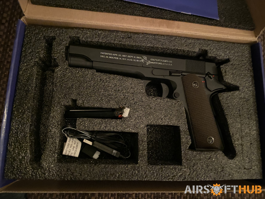 Colt 1191 aep - black - Used airsoft equipment