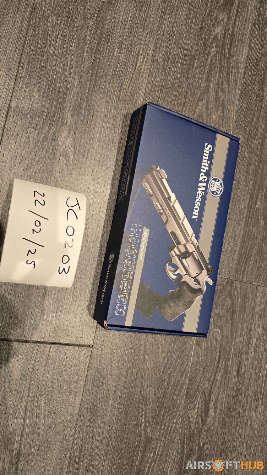 Smith & Wesson 629 Competitor - Used airsoft equipment