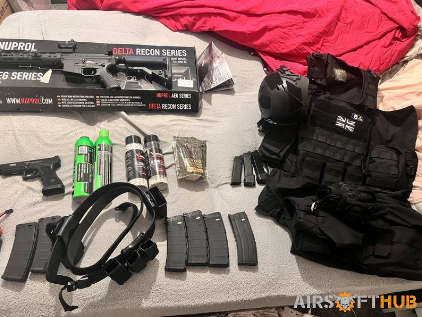 All my old gear used 1-4 times - Used airsoft equipment