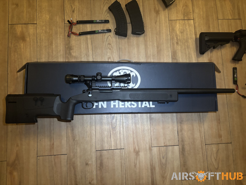 CYBERGUN FN SPR sniper - Used airsoft equipment