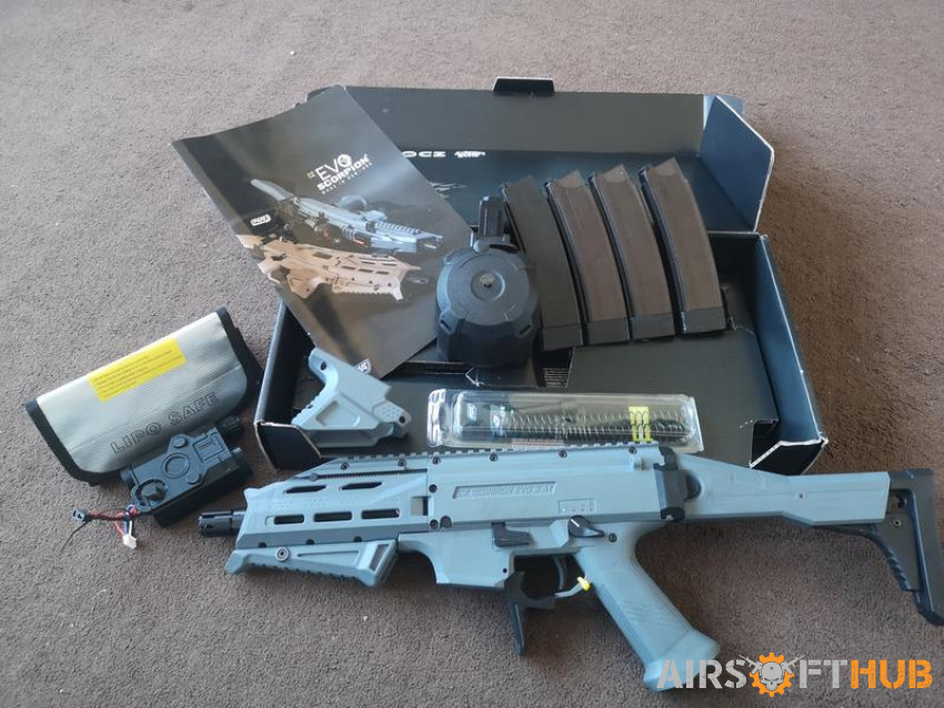 Asg scorpion evo ATtek BSG - Used airsoft equipment