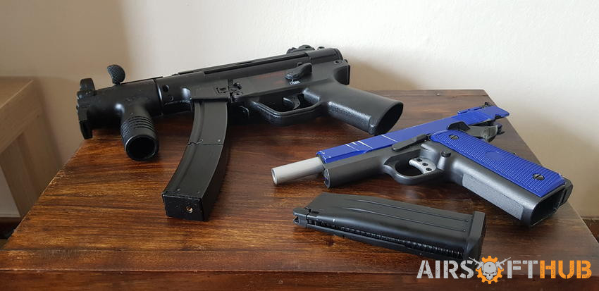 GBBR and HI CAPA 1911 - Used airsoft equipment