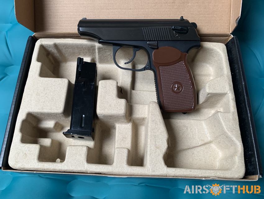 WE Makarov pistol Black mint - Used airsoft equipment